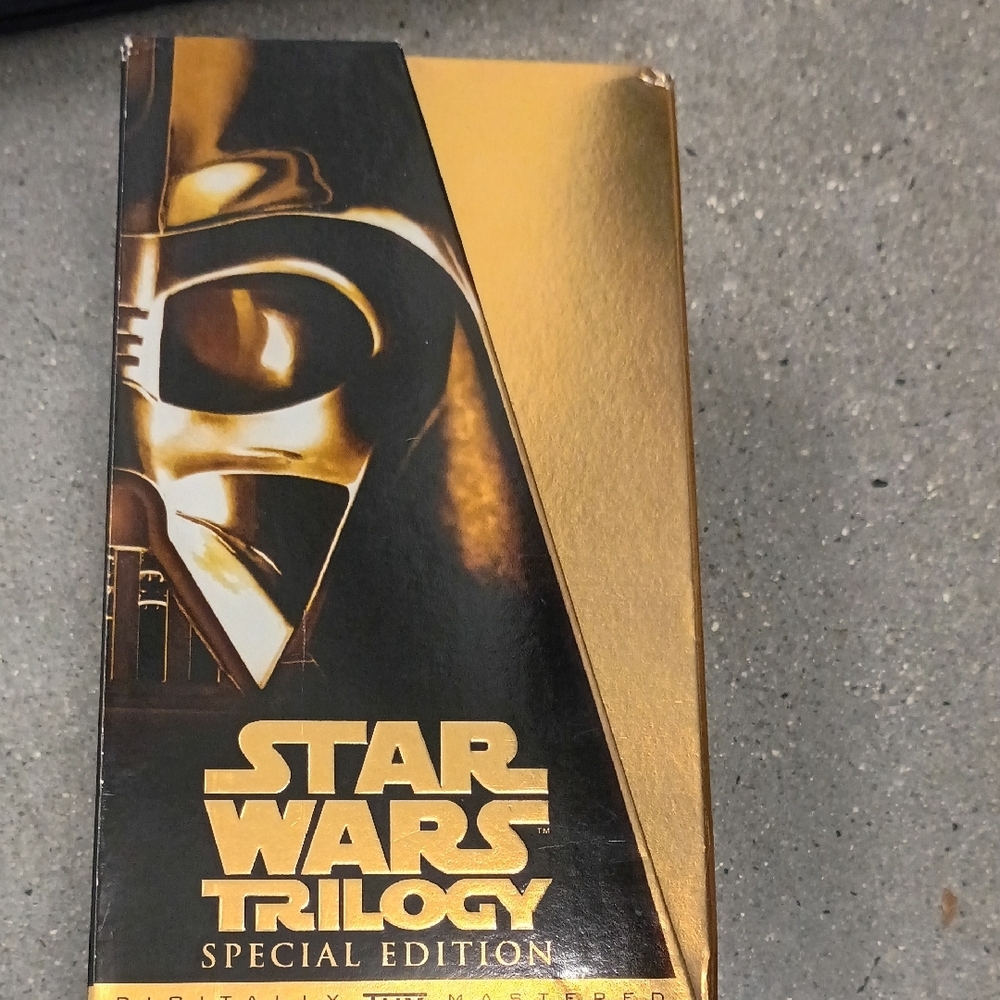 Star Wars Trilogy Special Edition 3 VHS Sets Star Wars Empire Stikes Back Return